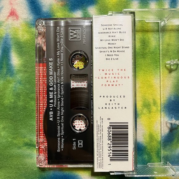 AVB U And Me And God Make 5 Christian Cassette - Picture 4 of 4